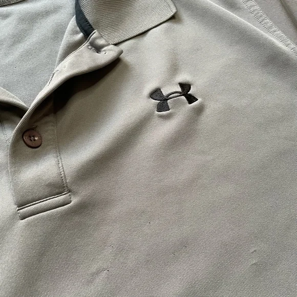 🌸Under Armor gray collared shirt - Picture 4 of 5